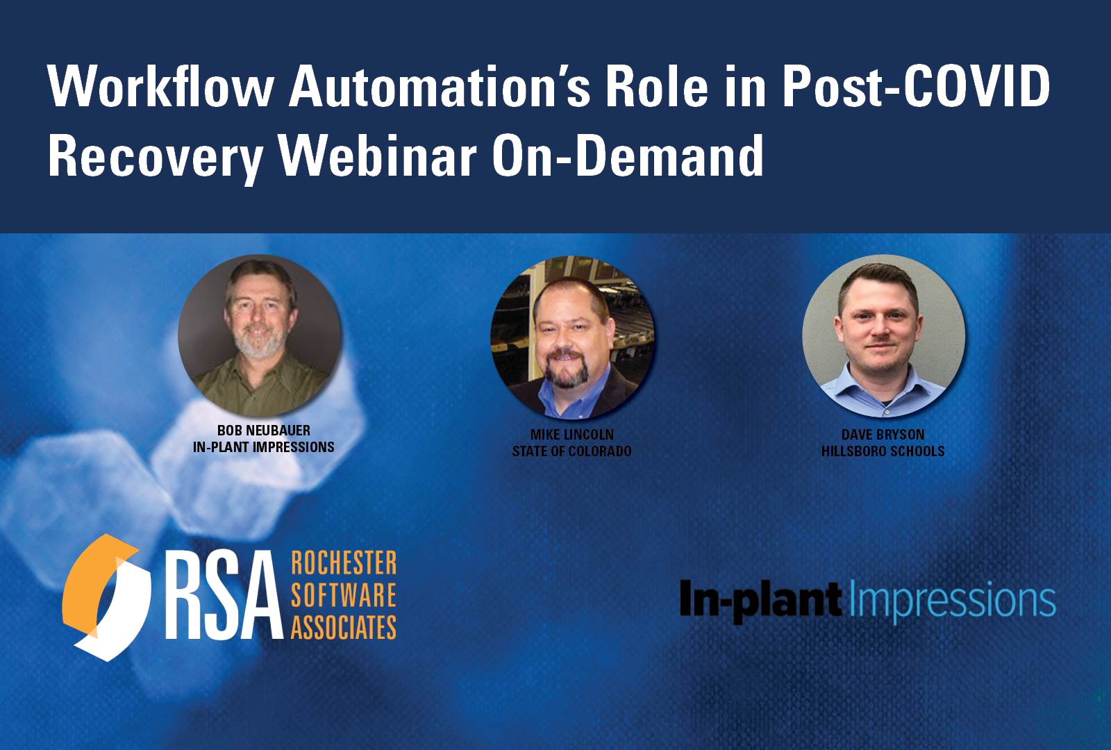 Workflow automations role in post-covid recovery webinar image